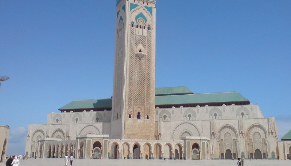 Mosquée de Casablanca, lieu de l'Islam, religion fondée par Mohammed