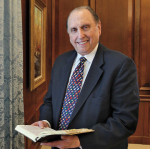 Le prophète Thomas S. Monson. Un prophète mormon peut-il démissionner: cette question a souvent été posée ces derniers jours.