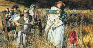 route-charette-a-bras-pionniers-Mormon pionnières mormones