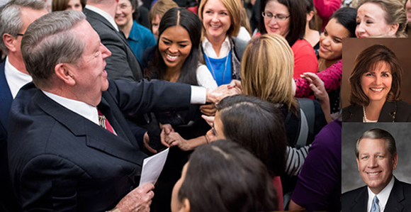 Elder Holland et des JA