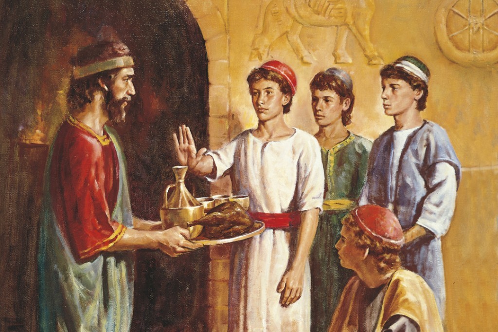 Daniel refuse la nourriture du Roi