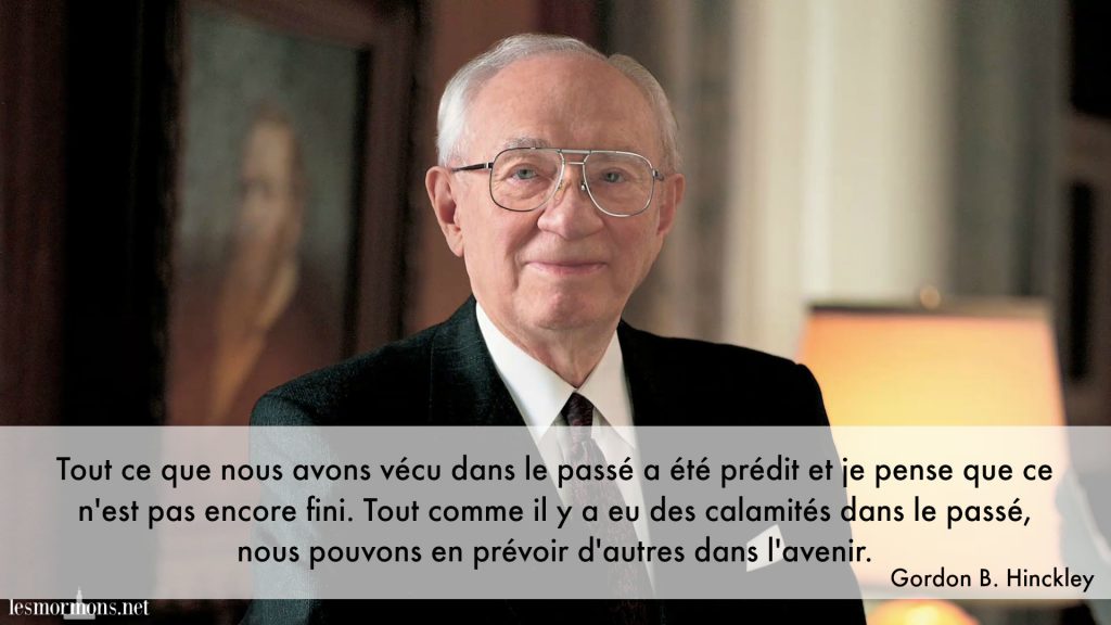 Témoignage Président Hinckley
