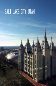 salt lake temple bébé dans un temple