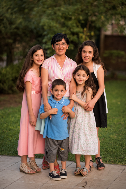 portrait mère et enfants