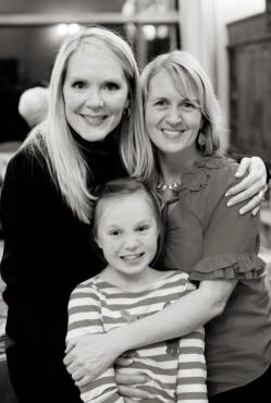 With Michelle and her daughter, Mary