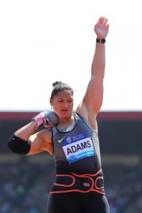 Valerie Adams est une championne de lancer de poids qui participe aux jeux olympiques de Rio