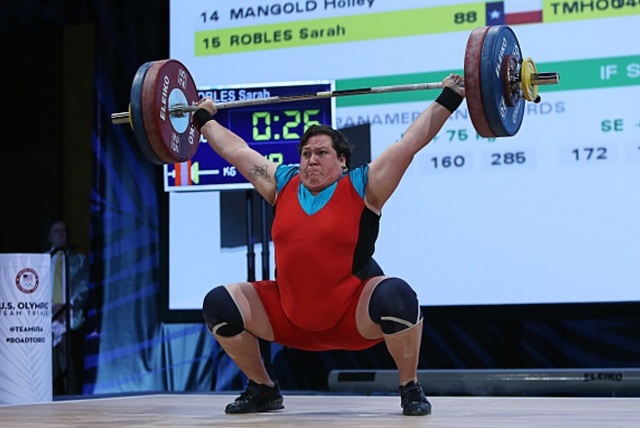 Cette mormone est championne d'haltérophilie et participe aux jeux olympiques de Rio