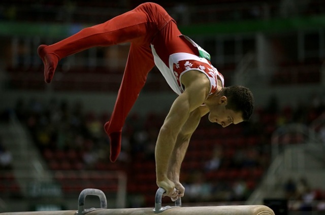 Jackson Payne participe aux jeux olympiques en gymnastique