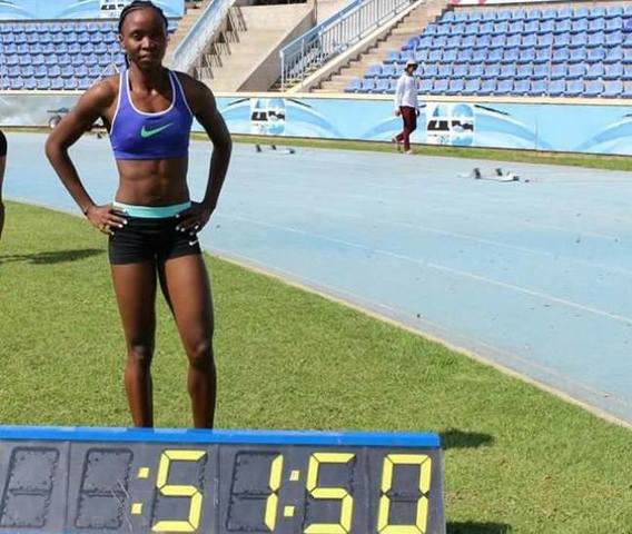 Lydia Casey Jele participe aux jeux olympiques de Rio en athlétisme