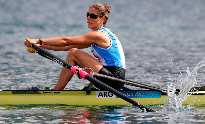 Lucia Palermo participe aux jeux olympiques de Rio dans la catégorie Aviron