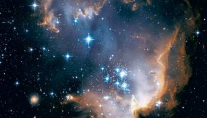 la création des galaxies dans une nébuleuse