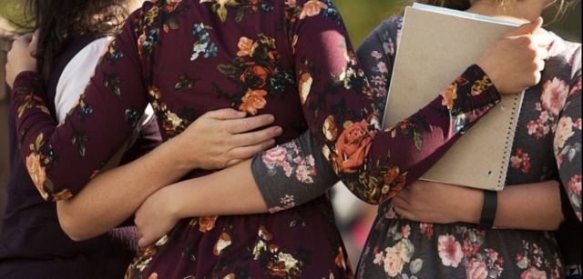 photo de femmes membres de l'Eglise mormone lors de la conférence générale