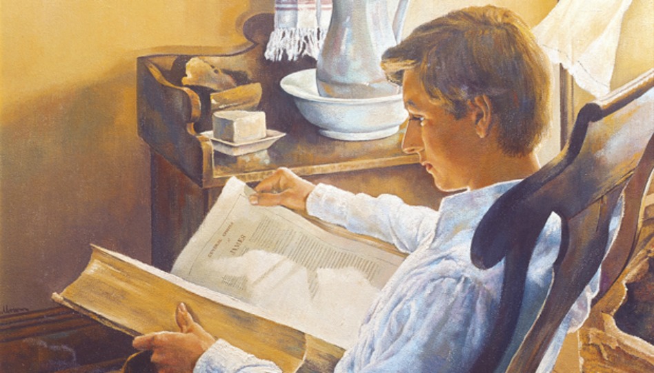 Joseph Smith lisant les écritures: le mormonisme paraît fou aux gens, mais l'est-il vraiment?
