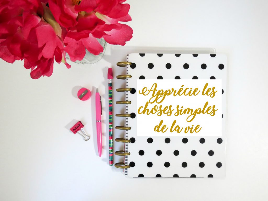 Etre reconnaissant nous apporte le bonheur au quotidien