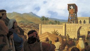 le roi Benjamin s'adresse à son peuple