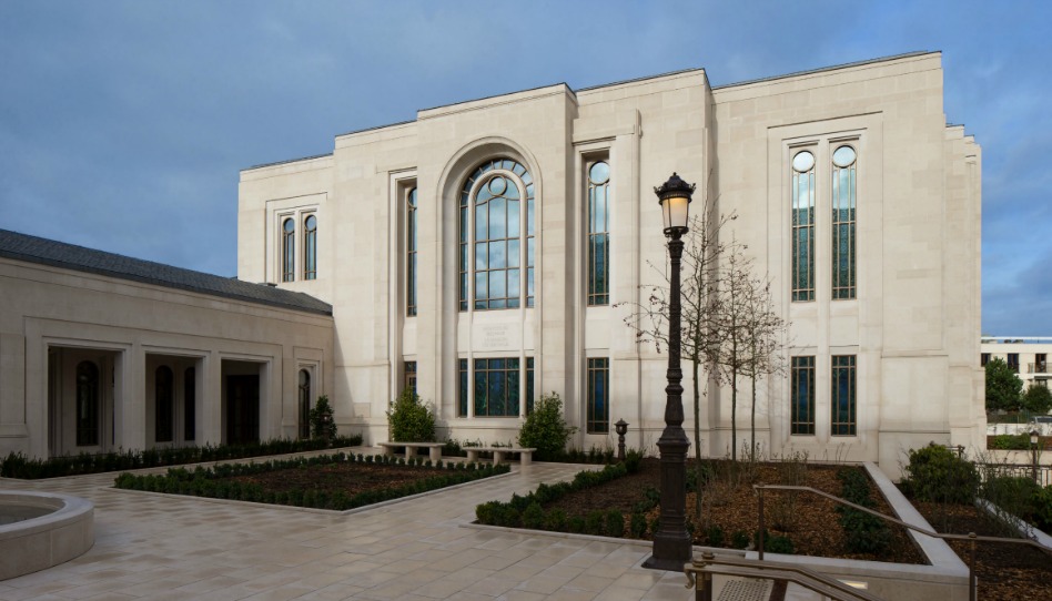 extérieurs du temple de Paris