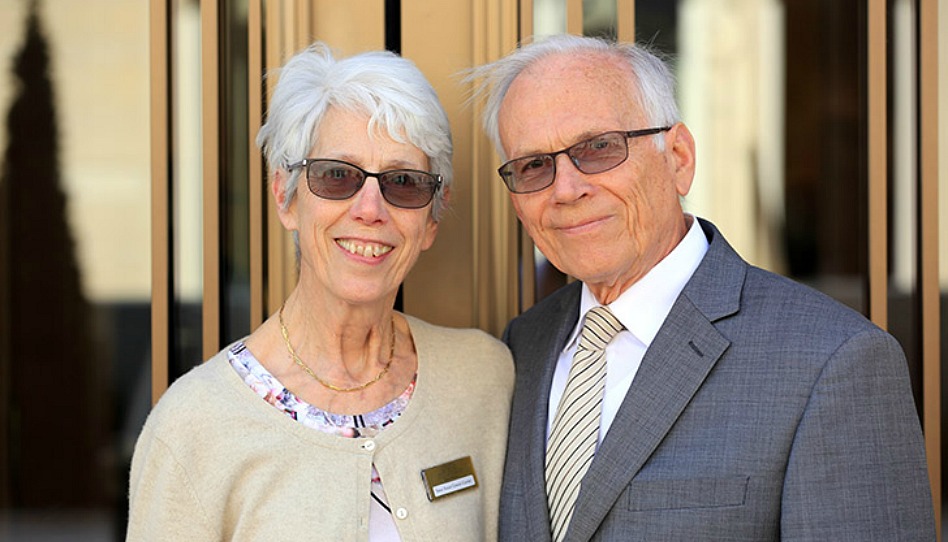 Gérard Giraud-Carrier et son épouse Annie