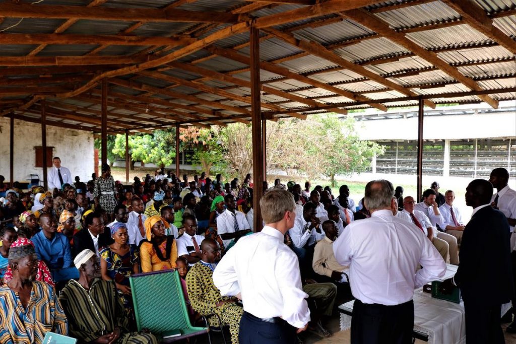 conférence au Mali avec Elder Badnar, après son voyage au Sénégal