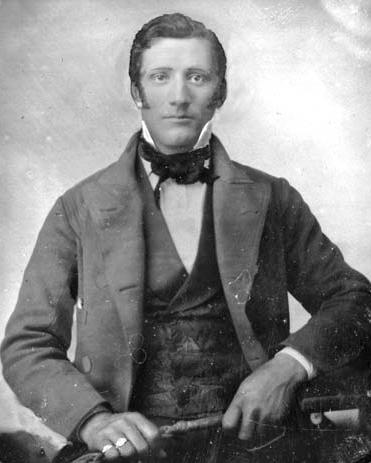 Rare photographie d'Hyrum Smith