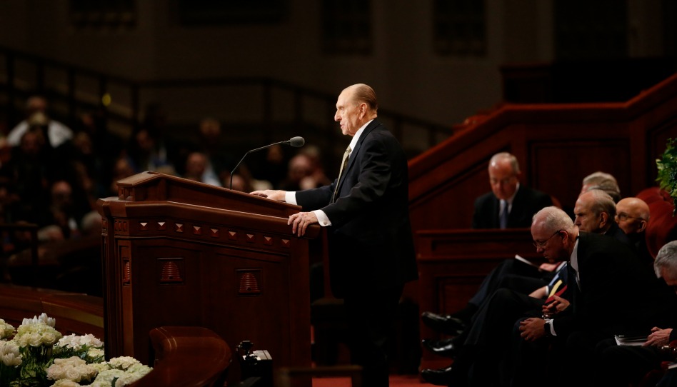 Président Thomas S. Monson conférence générale avril 2017