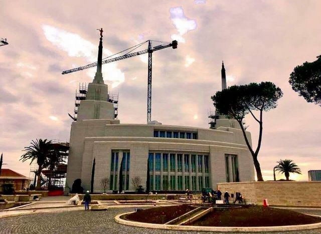 temple de Rome en janvier 2018