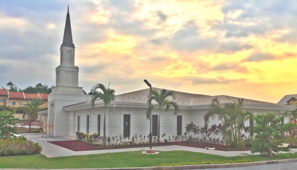 annonce des dates des portes-ouvertes et de la consécration du temple de Kinshasa