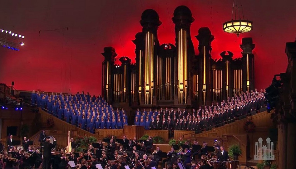 annonce du changement de nom du Choeur du Tabernacle à Temple Square