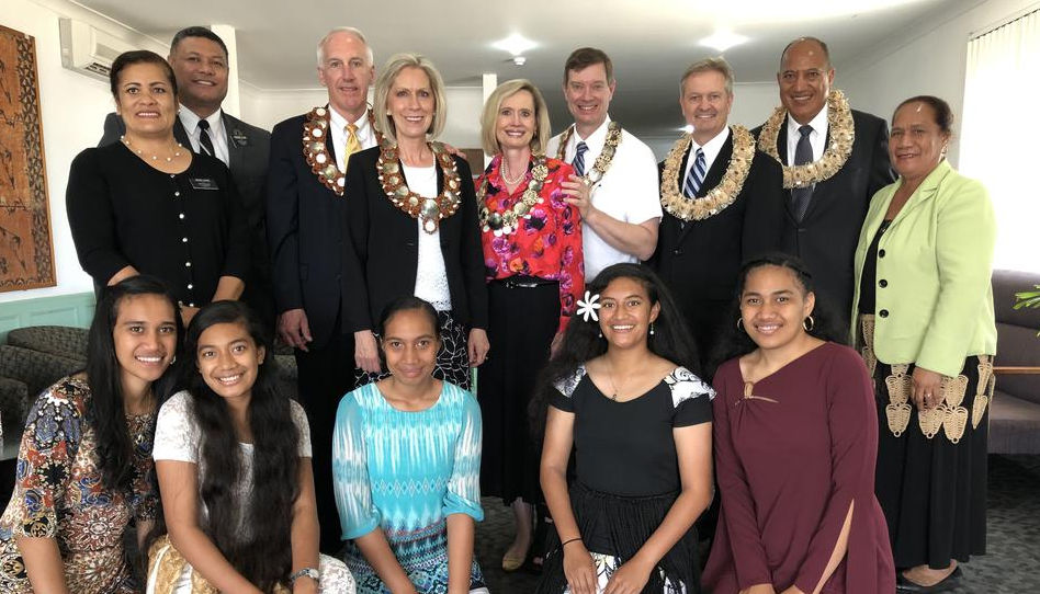 actualités du 16 au 22 novembre 2018: visite des Soeurs Cordon et Jones au Tonga