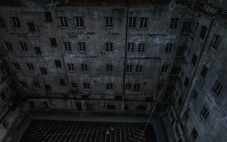 un camp de concentration