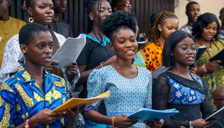 émission spéciale Afrique du chœur du Tabernacle